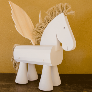 Holz-Lauftier "Pegasus" (gross) – Bild 3