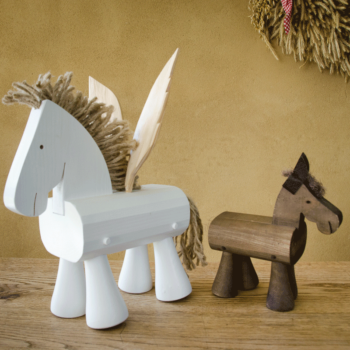 Holz-Lauftier "Pegasus" (gross) – Bild 2