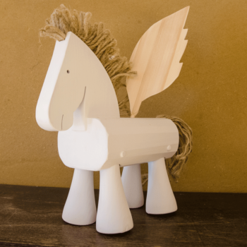 Holz-Lauftier "Pegasus" (gross) – Bild 4