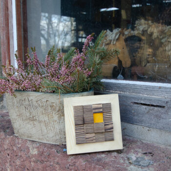 Holzbild Quader – Bild 2